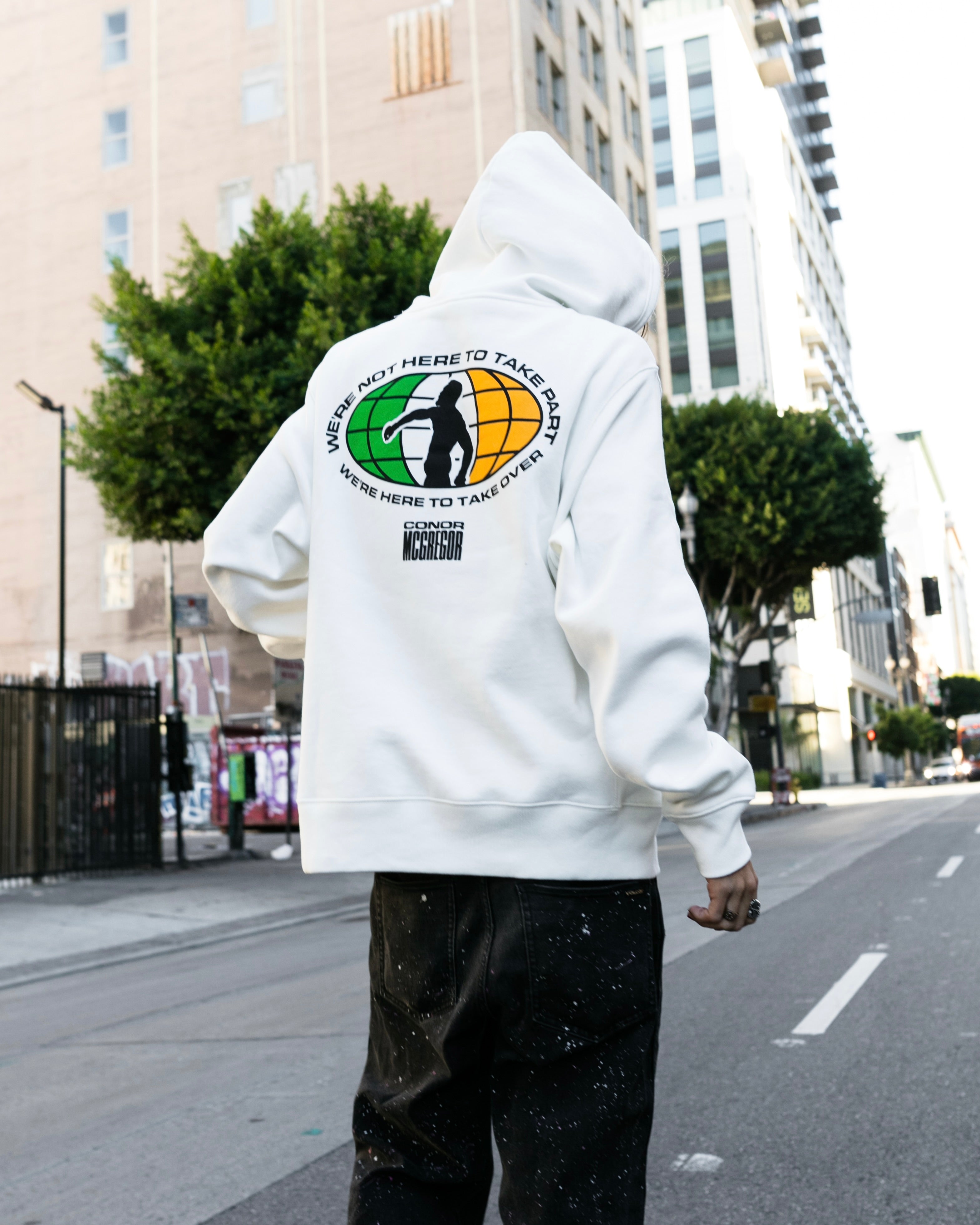 CM White Hoodie