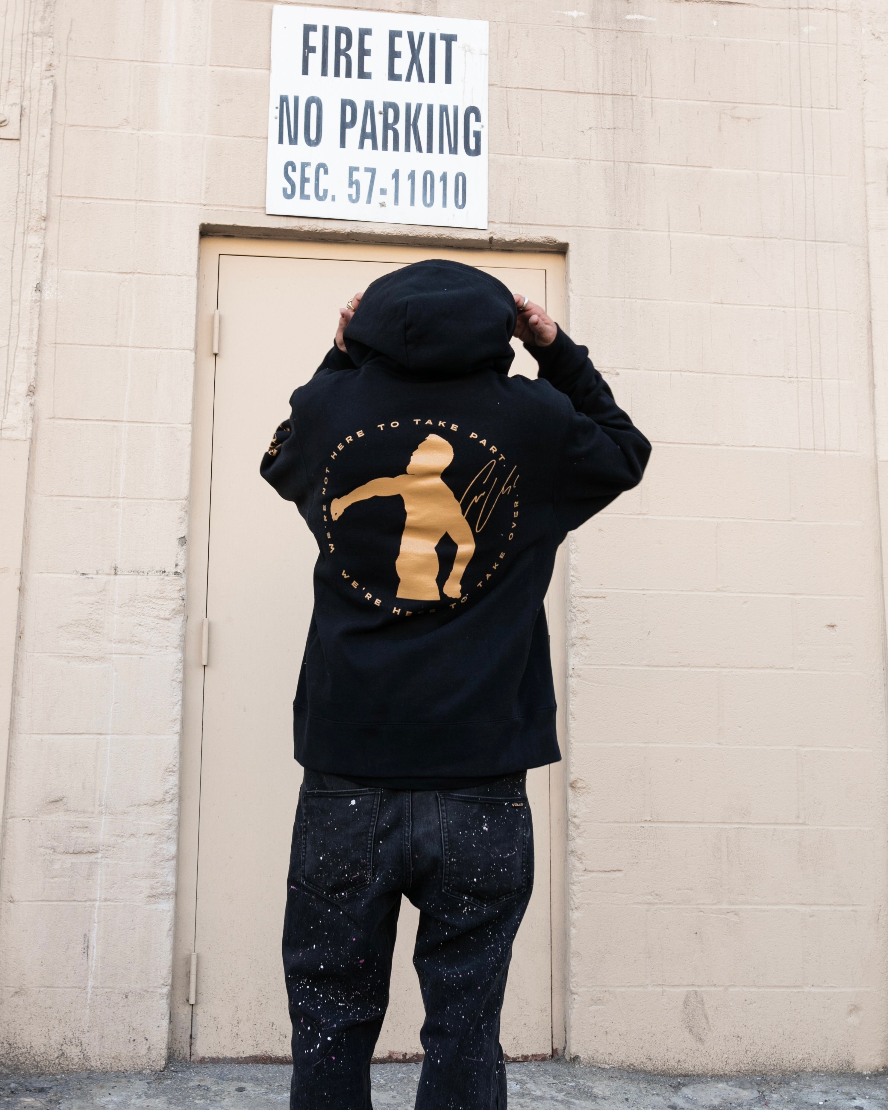 CM Black Hoodie