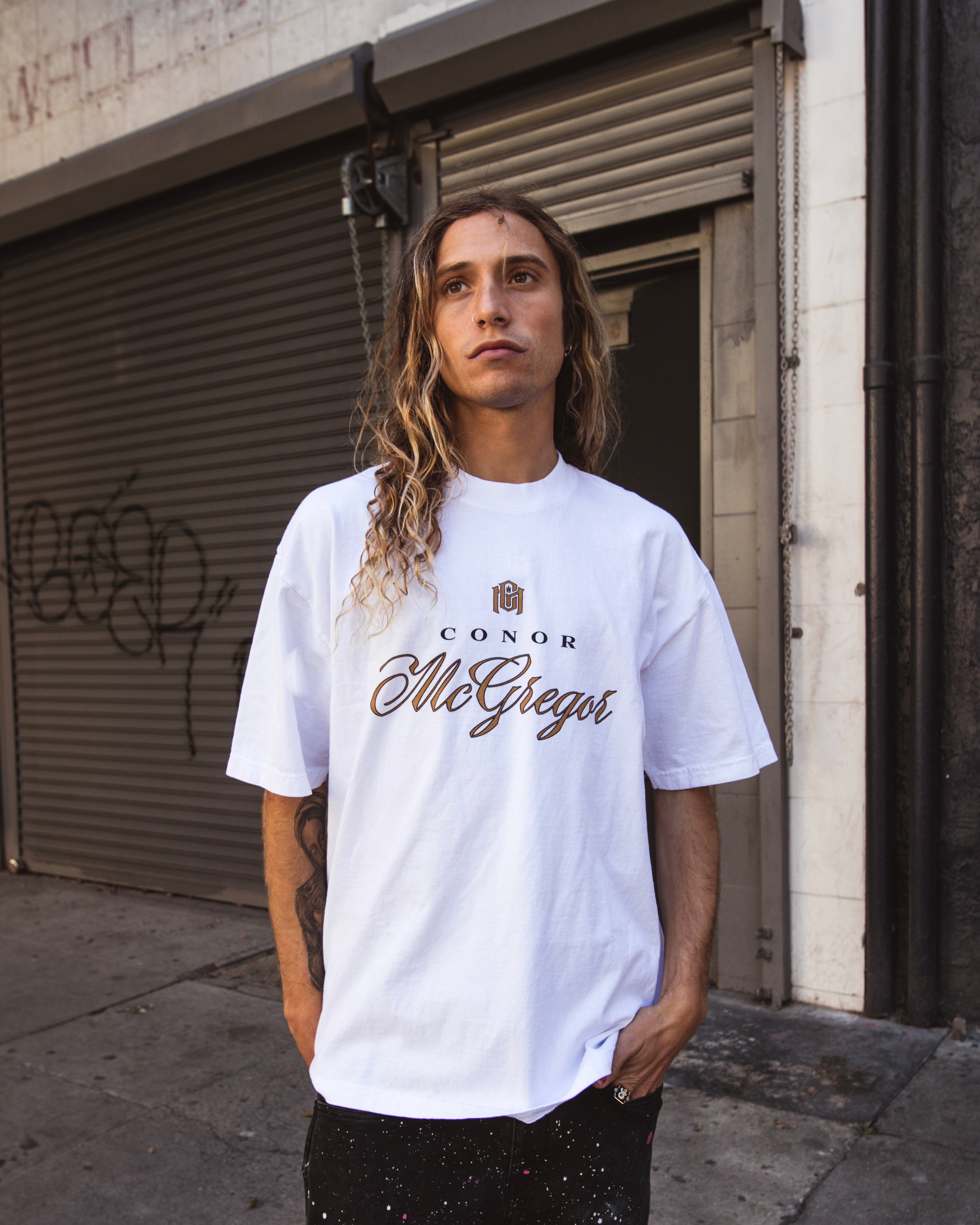 CM White Tee