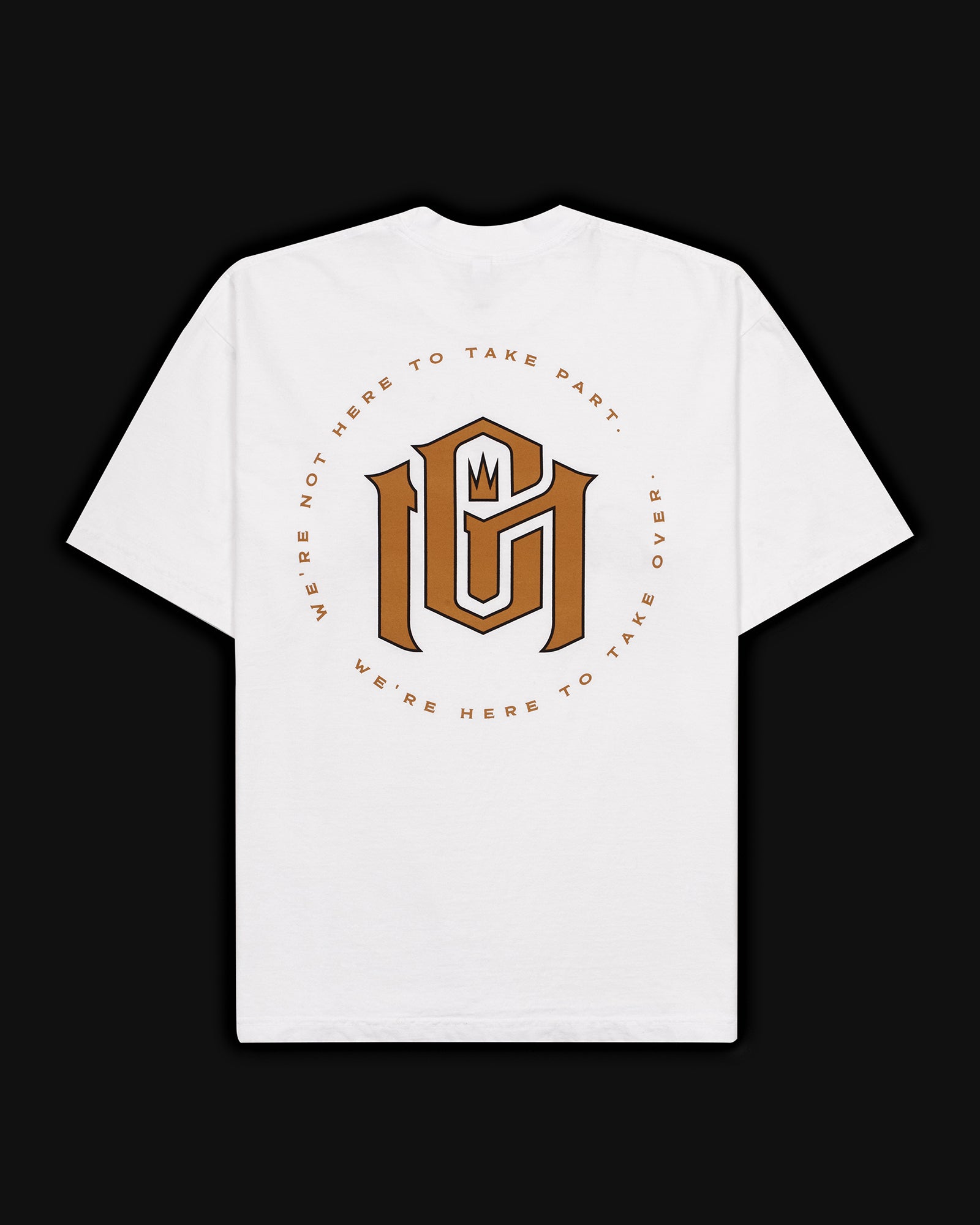 UFC Team McGregor Arch T-Shirt - White, XL | 'The King Is Back' Design